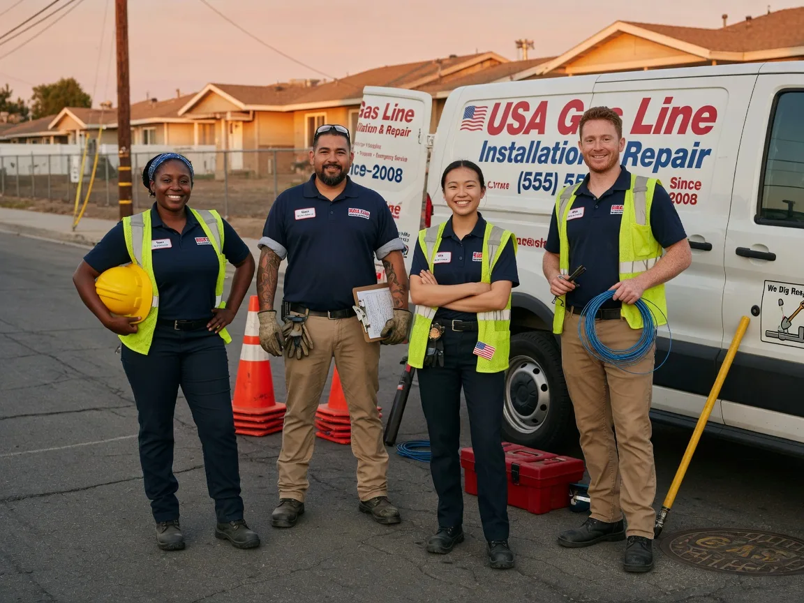 Gas Line Installation company in Agate, ND